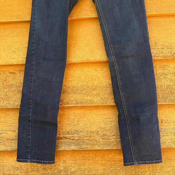 Hollister Cigarette Skinny Low Rise Dark Blue Size 27 - Picture 6 of 11